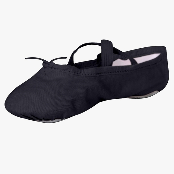 Girls Black Ballet Flats - Picture 4 of 4